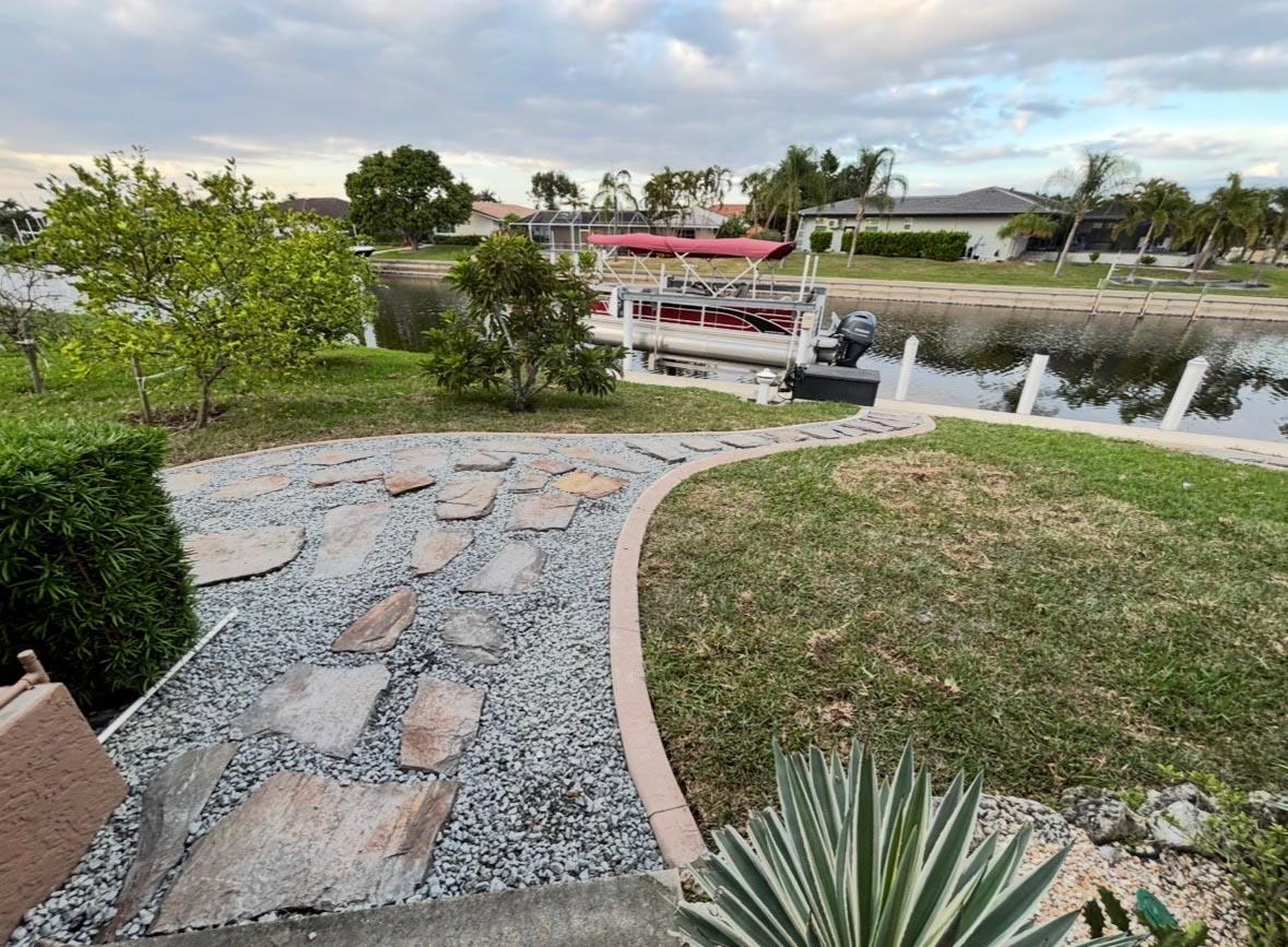 Florida State Curbing Tree Landscaping Service Port Charlotte Punta Gorda