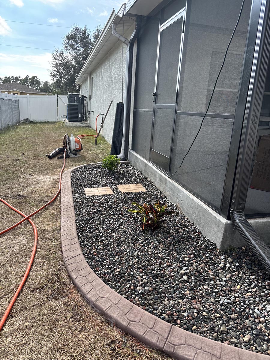 Florida State Curbing Tree Landscaping Service Port Charlotte Punta Gorda
